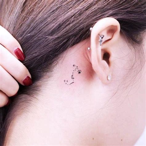 Tattoo Designs Behind Ear