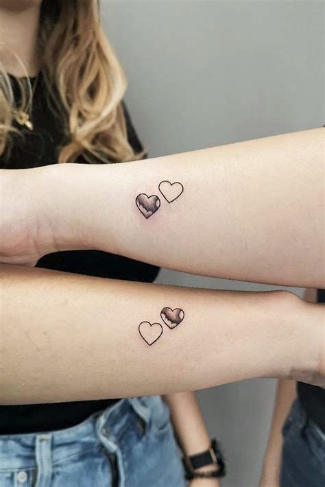 Tattoo Double Heart