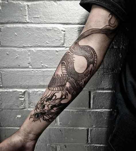 Tattoo Dragon Forearm