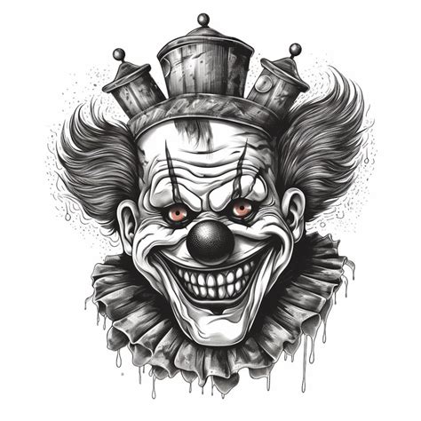 Tattoo Evil Clown