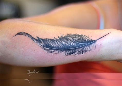 Tattoo Feather Arm
