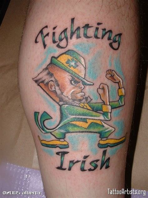 Tattoo Fighting Irish