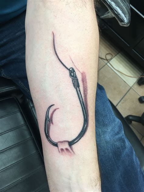 Tattoo Fish Hook