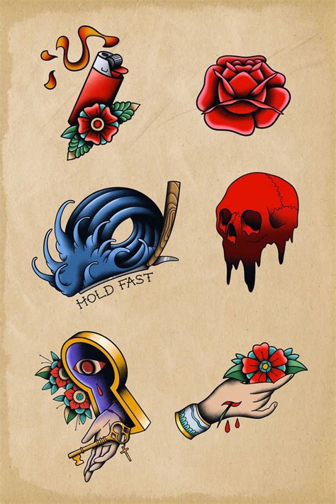 Tattoo Flash Neo Traditional