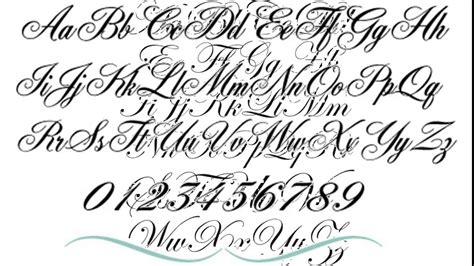 7 Piel Script Font Alphabet Images Piel Script Tattoo