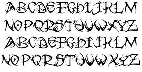 How to Draw a Tribal Font YouTube