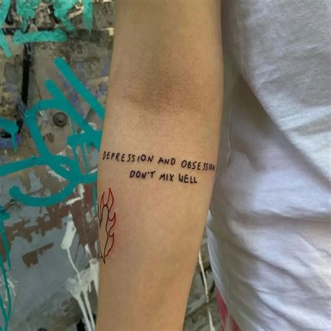 Tattoo For Overcoming Depression