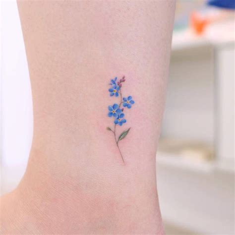 Tattoo Forget Me Not
