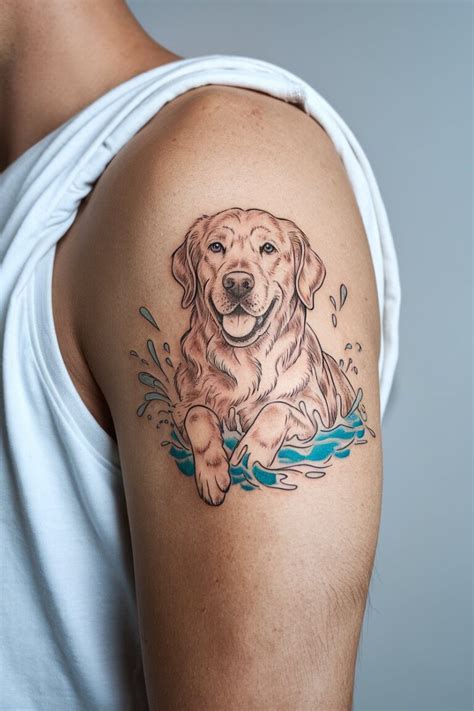 Tattoo Golden Retriever Taylor