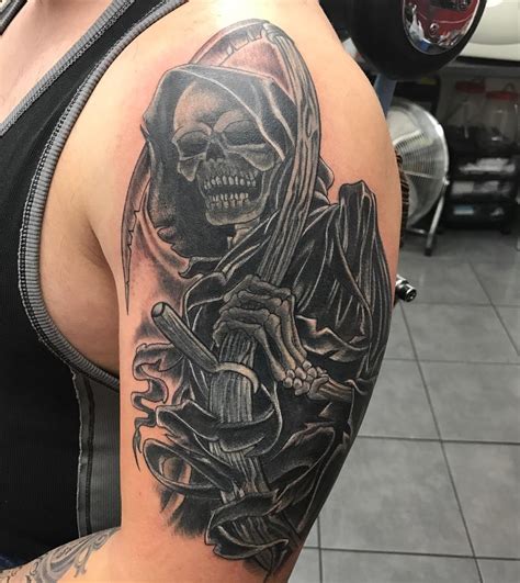 Tattoo Grim Reaper Designs