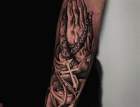 Tattoo Hand Prayer