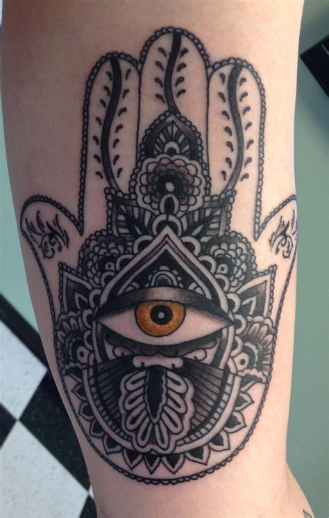 Tattoo Hand With Eye