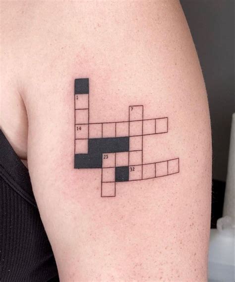 Tattoo Honoree Crossword