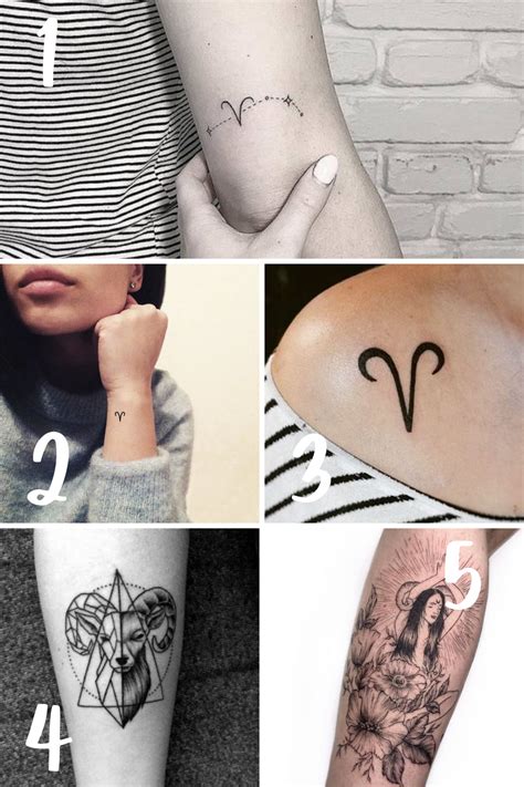 Tattoo Ideas Aries