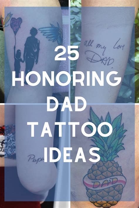 Tattoo Ideas For A Dad