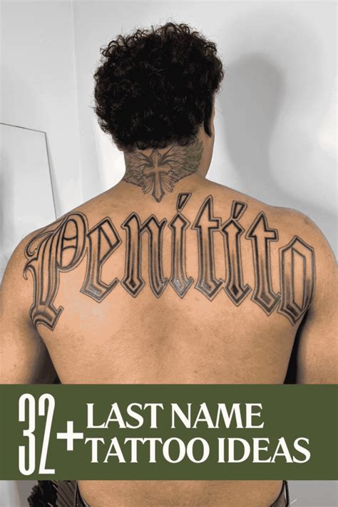 Tattoo Ideas For Last Name