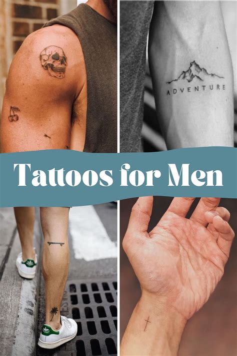 The 77 Best Small and Simple Tattoos for Men Improb
