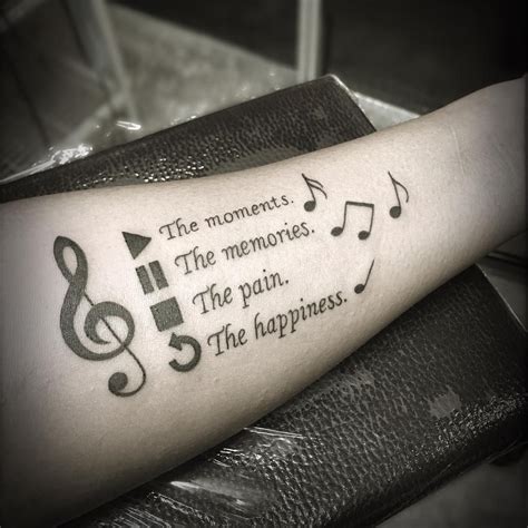 Tattoo Ideas For Music