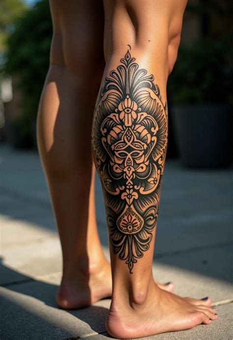 Tattoo Ideas Leg Calf