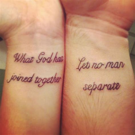 Tattoo Ideas Matching Tattoos For Couples Quotes