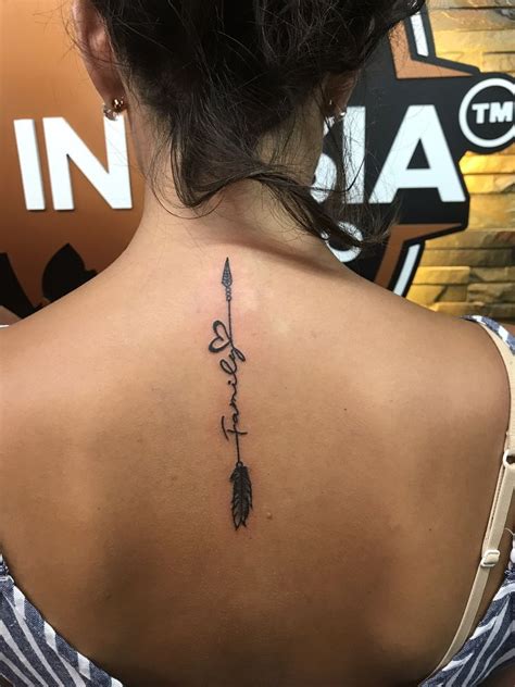 Tattoo In The Middle Of The Back
