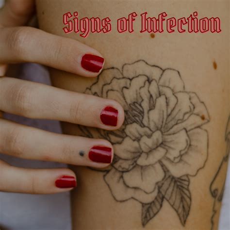Tattoo Infection Early Signs