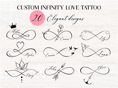 Tattoo Infinity With Name