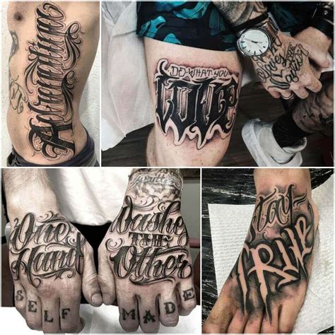 Tattoo Letter Fonts And Styles