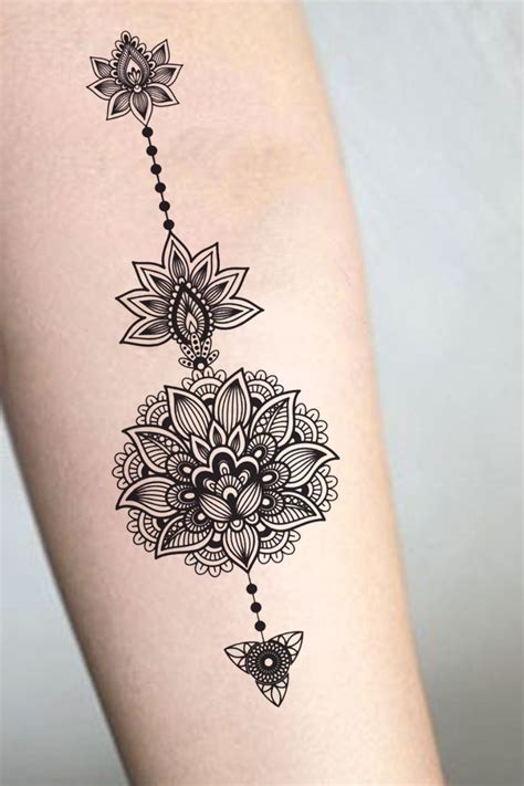 Tattoo Lotus Flower Mandala