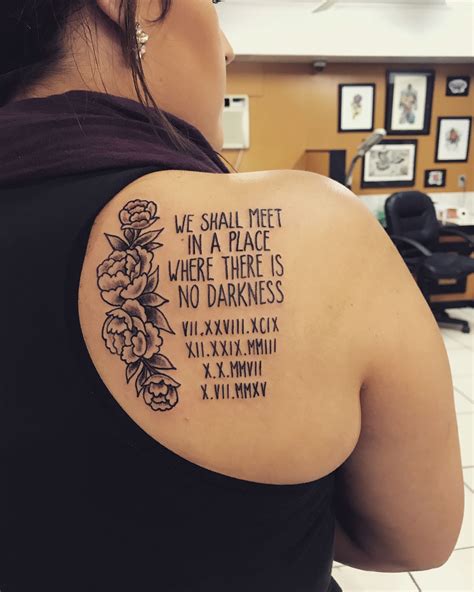 105 Best memorial tattoo designs for the memory of a