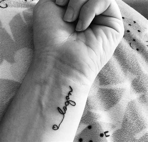 Tattoo Name Wrist