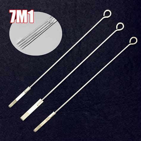 Disposable sterile tattoo needle with tube 3/4inch grip