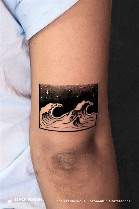 Tattoo Ocean Waves