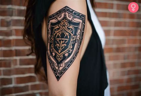 Tattoo Of A Shield