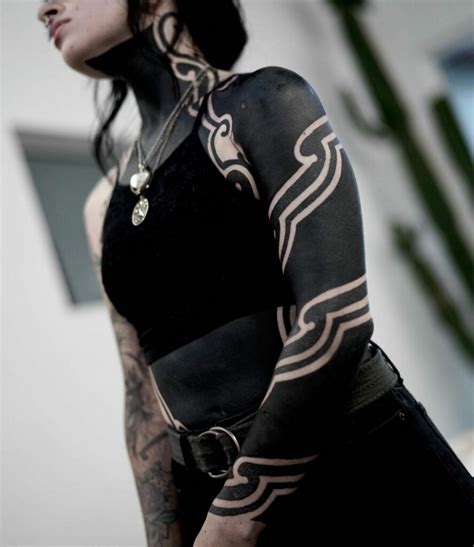 Tattoo Of Female Body