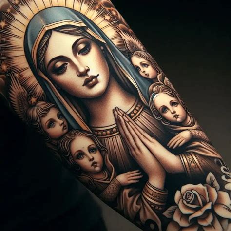 Tattoo Of Mary