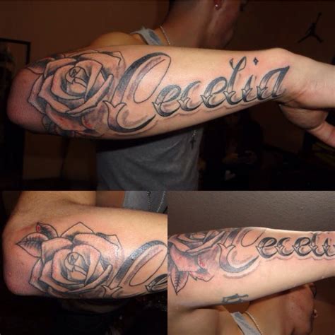 Tattoo On Arm With Name