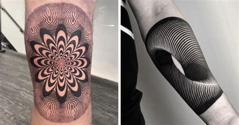 Tattoo Optical Illusion