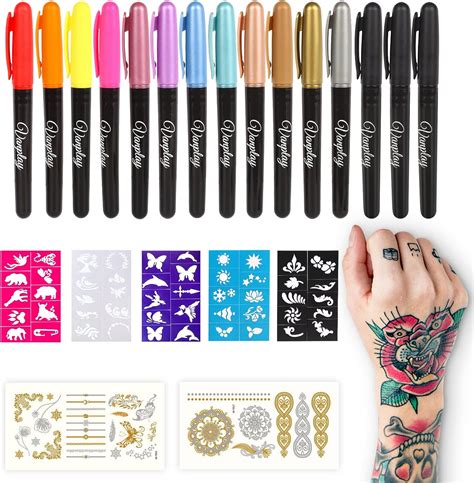 Tattoo Pens For Skin