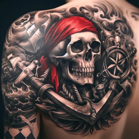 Tattoo Pirate Skull