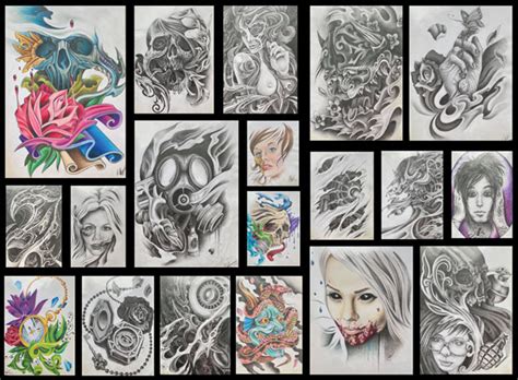 Tattoo Portfolio Examples