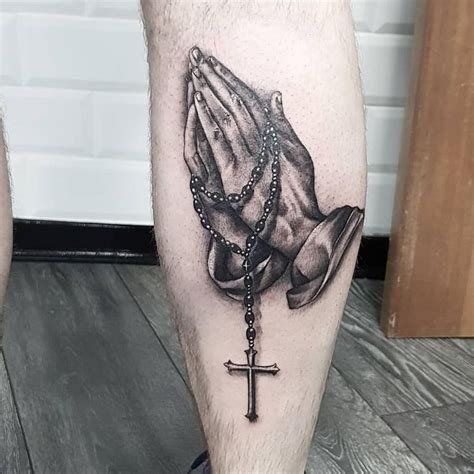 65+ Images OF Praying Hands Tattoos Way to God