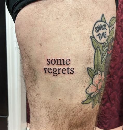 Tattoo Regret Reddit