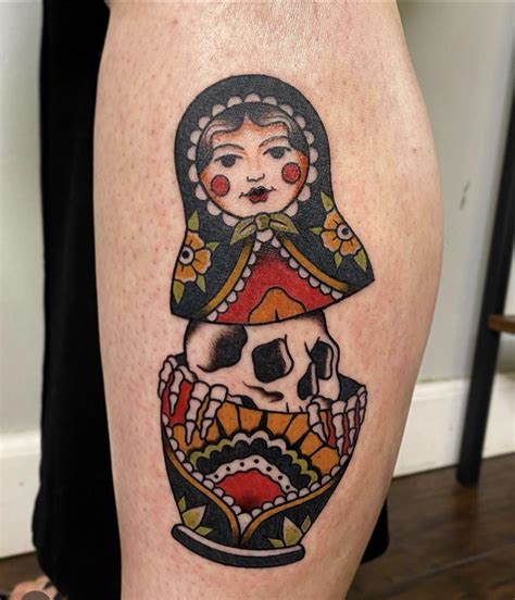 Tattoo Russian Doll