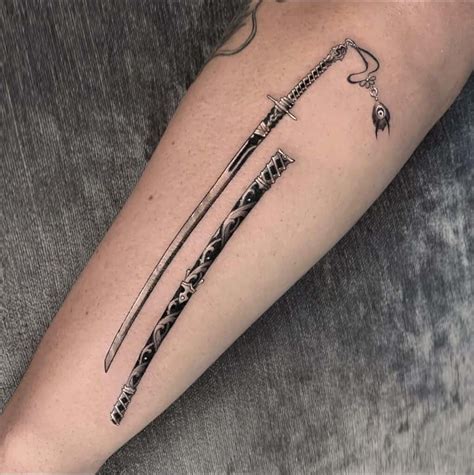Tattoo Samurai Sword