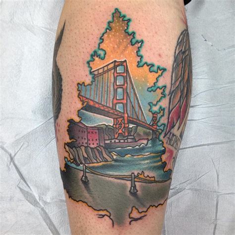 San Francisco love.. sanfrancisco tattoo neotraditional