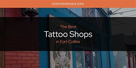 Tattoo Shop In Fort Collins