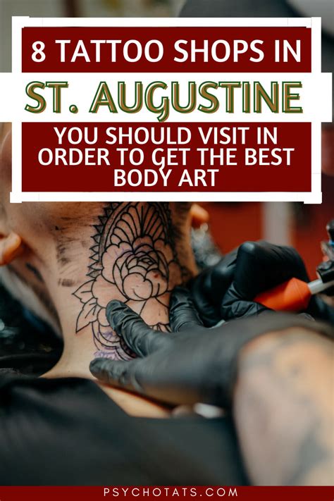 Tattoo Shops St Augustine