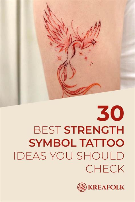 Tattoo Sign For Strength