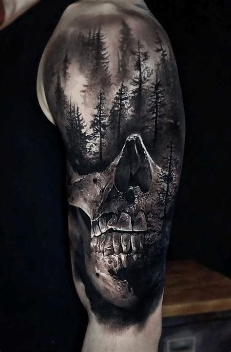 Tattoo Skull Arm